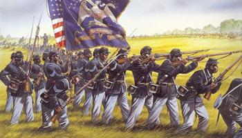 The Illinois State Military Museum will recount the role of black soldiers in the Civil War an World War I.