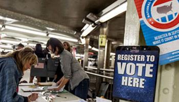 National Latino groups are launching voter registrations drive to increase the Latino vote in the 2014 mid-term elections.
